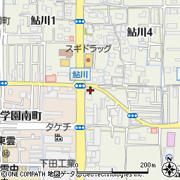 茨木警察署鮎川交番周辺の地図