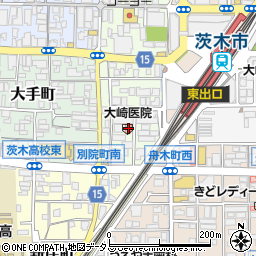 大崎医院周辺の地図