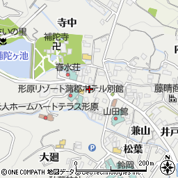 愛知県蒲郡市金平町開戸35-1周辺の地図