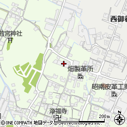兵庫県姫路市四郷町上鈴98-2周辺の地図