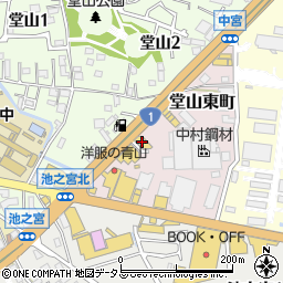 ＨｏｎｄａＣａｒｓ大阪枚方バイパス店周辺の地図