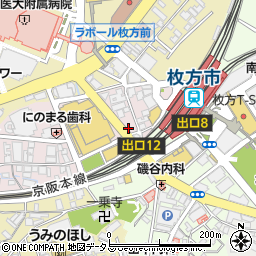 ジャンボ酒場 枚方市駅前周辺の地図