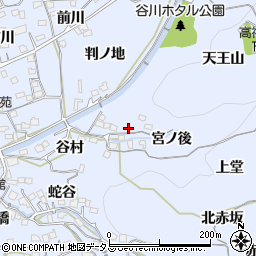 京都府綴喜郡井手町多賀宮ノ後17周辺の地図