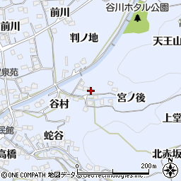 京都府綴喜郡井手町多賀宮ノ後16周辺の地図