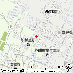 兵庫県姫路市四郷町上鈴523-1周辺の地図