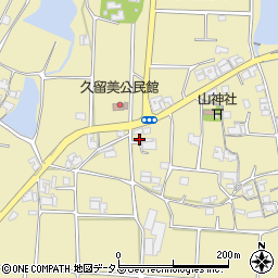 兵庫県三木市久留美381周辺の地図