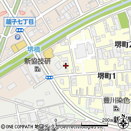 愛知県豊川市堺町2丁目68周辺の地図