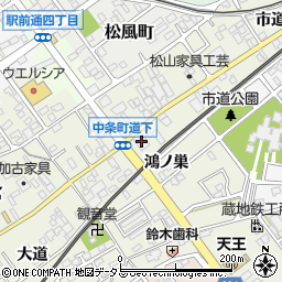 愛知自動車商事株式会社　オートパーツ物流センター　豊川周辺の地図