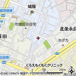 兵庫県姫路市北条宮の町12周辺の地図