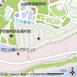 大阪府枚方市藤阪天神町周辺の地図