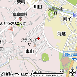 県営鶴ケ浜住宅周辺の地図