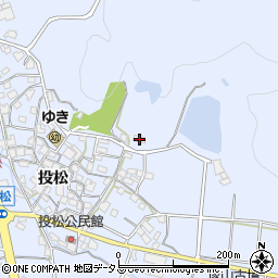 兵庫県加古川市志方町投松70周辺の地図