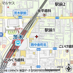 阪上耳鼻咽喉科医院周辺の地図