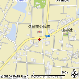 兵庫県三木市久留美1781-3周辺の地図