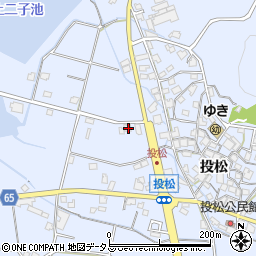 兵庫県加古川市志方町投松336周辺の地図