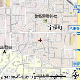 大阪府池田市宇保町9周辺の地図