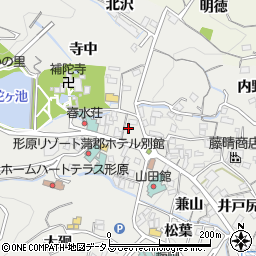 愛知県蒲郡市金平町（植地）周辺の地図