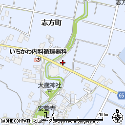 兵庫県加古川市志方町上冨木778周辺の地図