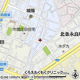 兵庫県姫路市北条宮の町30周辺の地図