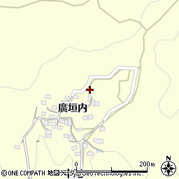 京都府相楽郡和束町原山廣垣内周辺の地図