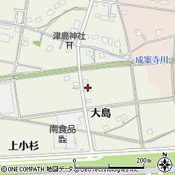 静岡県焼津市大島1856周辺の地図