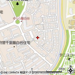 大阪府吹田市藤白台2丁目5周辺の地図