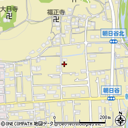 兵庫県姫路市勝原区朝日谷周辺の地図