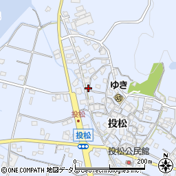 兵庫県加古川市志方町投松226周辺の地図