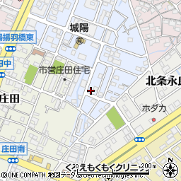 兵庫県姫路市北条宮の町39-2周辺の地図