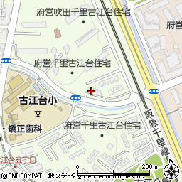 大阪府吹田市古江台4丁目1-B-12周辺の地図