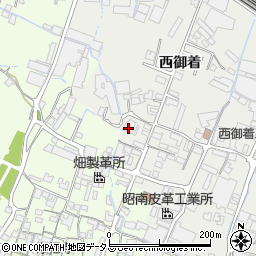 兵庫県姫路市御国野町西御着525周辺の地図