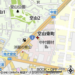 ホンダカーズ北大阪　枚方池之宮店周辺の地図