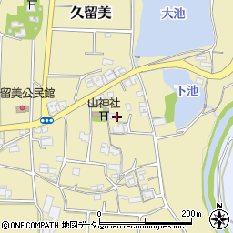 兵庫県三木市久留美235周辺の地図