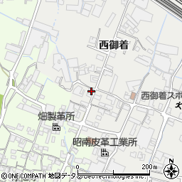 兵庫県姫路市御国野町西御着527周辺の地図