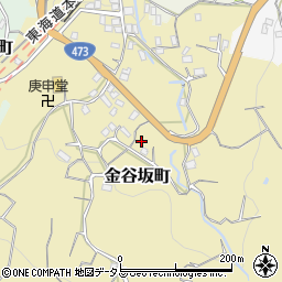 静岡県島田市金谷坂町周辺の地図