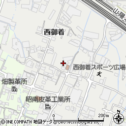 兵庫県姫路市御国野町西御着周辺の地図