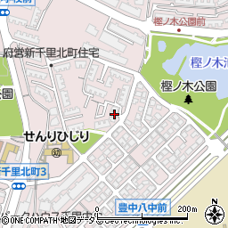 Ｂ－３８周辺の地図