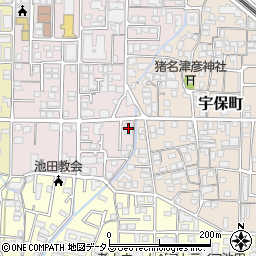 リエス池田満寿美町周辺の地図