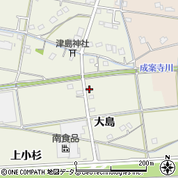 静岡県焼津市大島1855周辺の地図