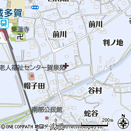 京都府綴喜郡井手町多賀下川周辺の地図