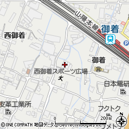 兵庫県姫路市御国野町西御着473周辺の地図