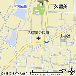 兵庫県三木市久留美1836周辺の地図