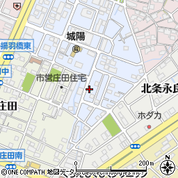兵庫県姫路市北条宮の町41周辺の地図
