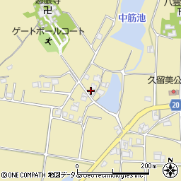 兵庫県三木市久留美1692周辺の地図