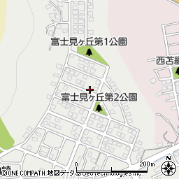 兵庫県姫路市飾磨区富士見ケ丘町周辺の地図