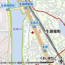 ＥＮＥＯＳ　Ｄｒ．Ｄｒｉｖｅセルフ生瀬大橋ＳＳ周辺の地図