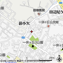 京都府京田辺市田辺狐川147-3周辺の地図