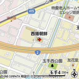 兵庫県姫路市町坪634-2周辺の地図