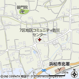細江町７区地区コミュニティー防災センター周辺の地図