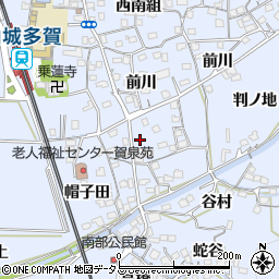 京都府綴喜郡井手町多賀下川35周辺の地図